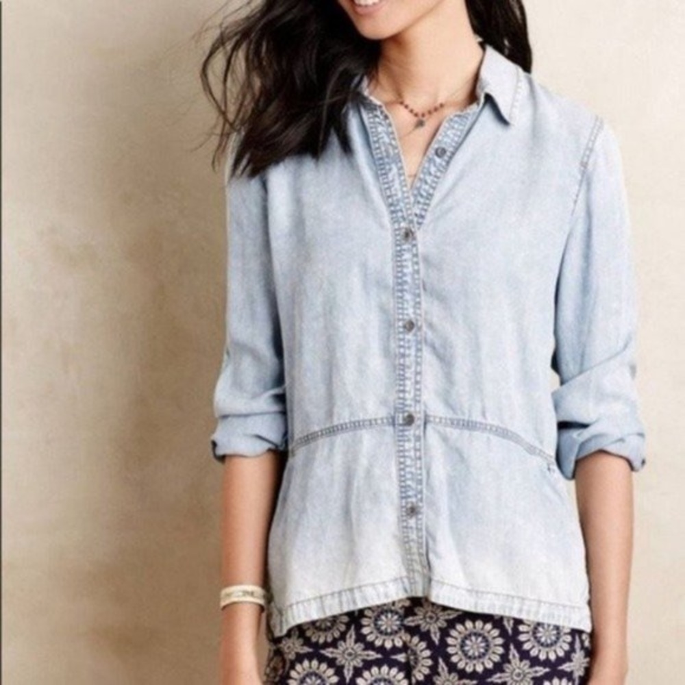 🌻 Holding Horses chambray shirt